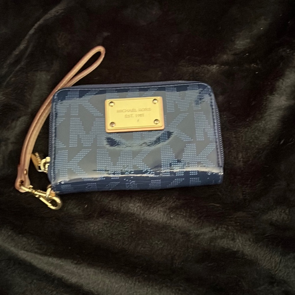 Michael Kors wristlet wallet.